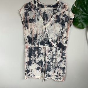 CHASER tie dye  silk dress